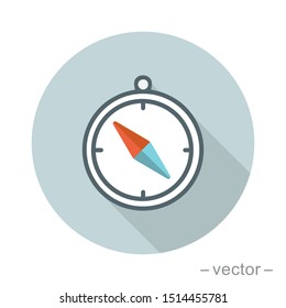 compass flat icon - From Map, Navigation, and Location Icons set