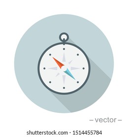 compass flat icon - From Map, Navigation, and Location Icons set
