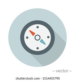 compass flat icon - From Map, Navigation, and Location Icons set
