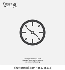 Compass flat icon. Vector illustration EPS.