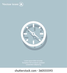 Compass flat icon. Vector illustration EPS.