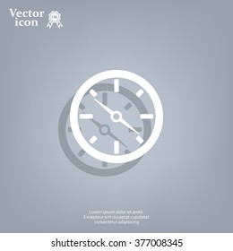 Compass flat icon. Vector illustration EPS.