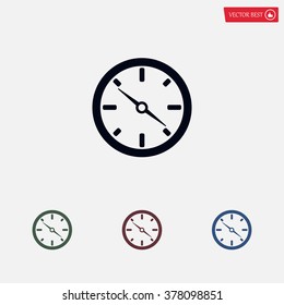 Compass flat icon. Vector illustration EPS.