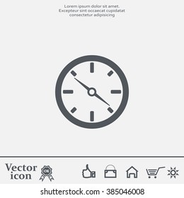 Compass flat icon. Vector illustration EPS.