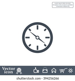 Compass flat icon. Vector illustration EPS.
