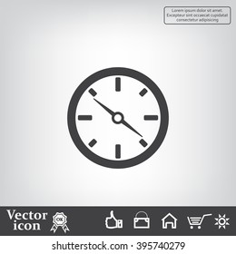 Compass flat icon. Vector illustration EPS.