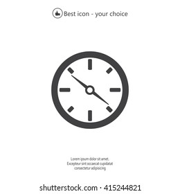 Compass flat icon. Vector illustration EPS.