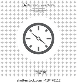 Compass flat icon. Vector illustration EPS.