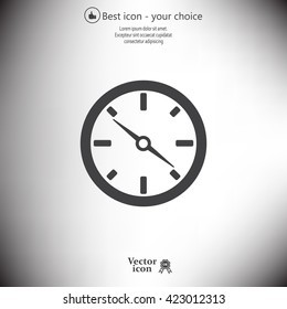 Compass flat icon. Vector illustration EPS.