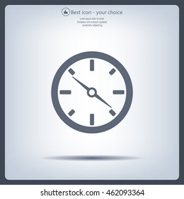 Compass flat icon. Vector illustration EPS.