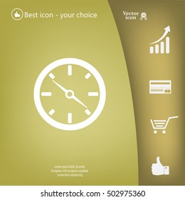 Compass flat icon. Vector illustration EPS.