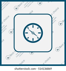 Compass flat icon. Vector illustration EPS.