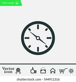 Compass flat icon. Vector illustration EPS.