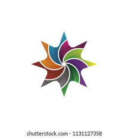 compass fullcolor logo template