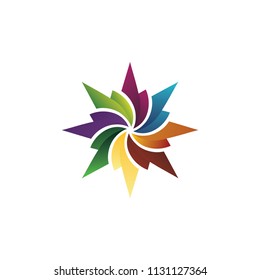 compass fullcolor logo template