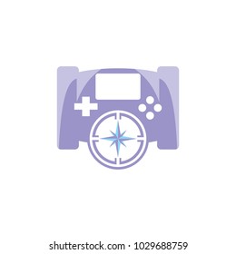 Compass Game Logo Icon Design