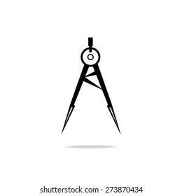 compass geometry vector