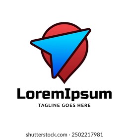 Compass Global Globe Earth Adventure GPS navigation logo design. Vector Illustration