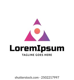 Compass Global Globe Earth Adventure GPS navigation logo design. Vector Illustration
