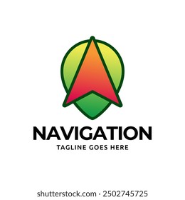 Compass Global Globe Earth Adventure GPS navigation logo design. Vector Illustration