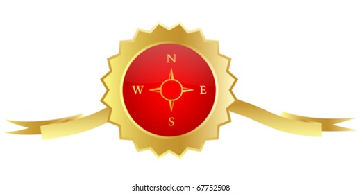 compass golden medal