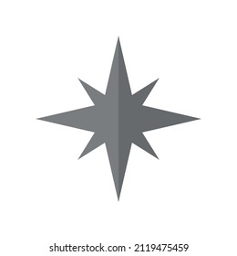 Icono de vector plano gris de comparación