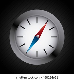 compass guide device icon vector illustration design