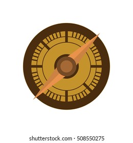 compass guide device isolated icon vector illustration design