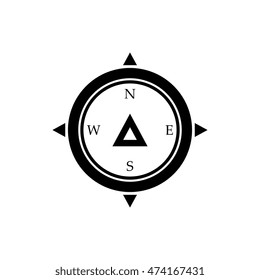 Compass guide direction icon for websites and apps
