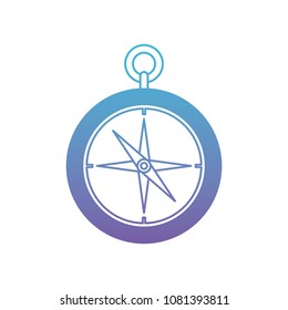 compass guide isolated icon
