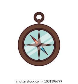 compass guide isolated icon