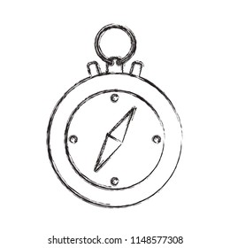 compass guide isolated icon