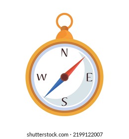 compass guide isolated icon on white background