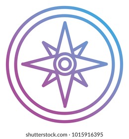 compass guide isolated icon vector illustration design