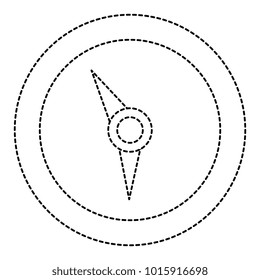 compass guide isolated icon vector illustration design