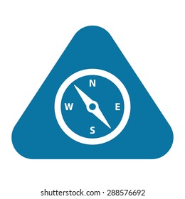 Compass icon. 