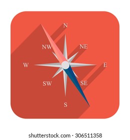 Compass in the icon