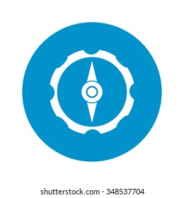 Compass icon. 