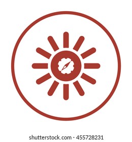  compass icon.