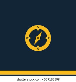 Compass icon.