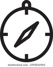 Compass Icon. cardinal directions Icon