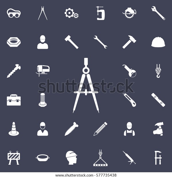 compass icon. Construction icons universal set for
web and mobile