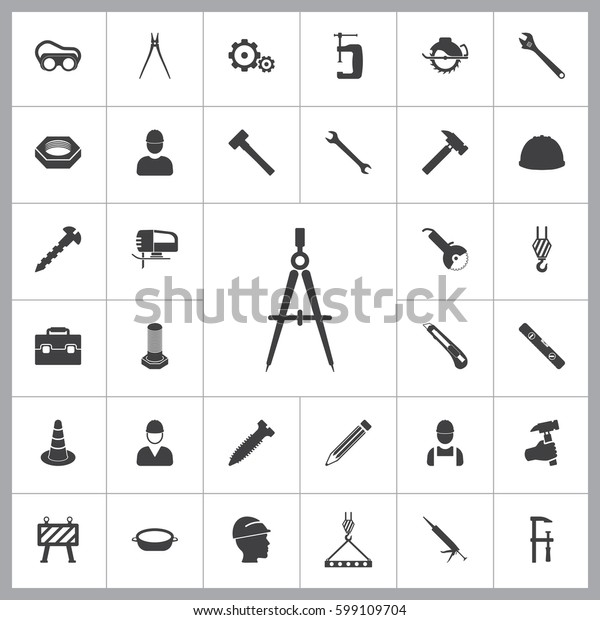 compass icon. Construction icons universal set for\
web and mobile