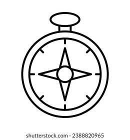 Compass Icon Design For Personal And Commercial Use