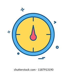 Compass icon design vector