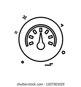 Compass icon design vector