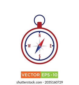 compass icon design vector eps10 file for web and print use