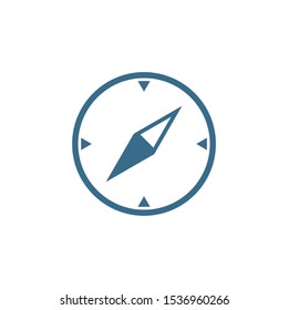 Compass icon Design. Vector illustration