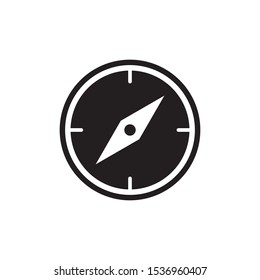 Compass icon Design. Vector illustration
