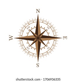 Compass Icon Design Vector Template